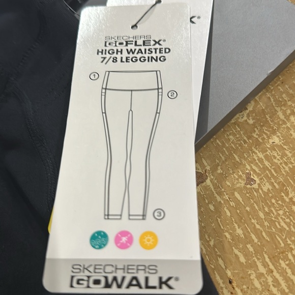 NWT Skechers GO WALK High Waisted 7/8 Legging - Picture 4 of 6
